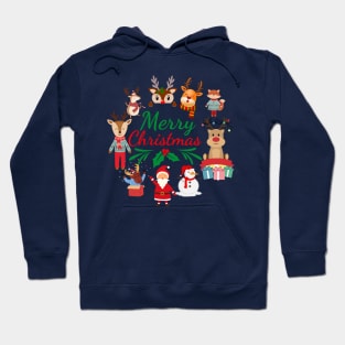 Merry Christmas Design Hoodie